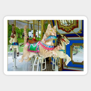 Boston Common Carousel Study 4 Sticker